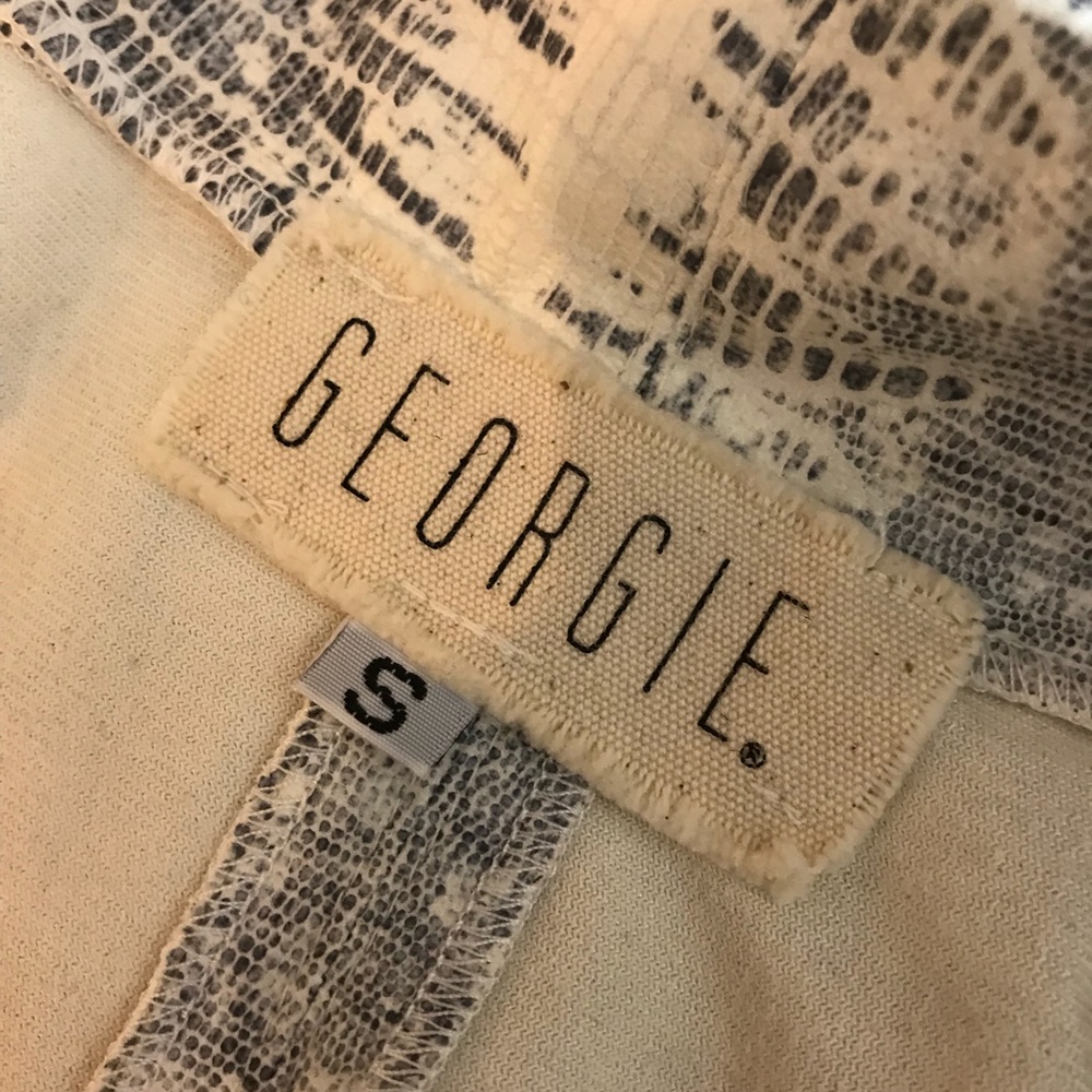 Georgie Faux Python Short Jacket - Picture 6 of 7
